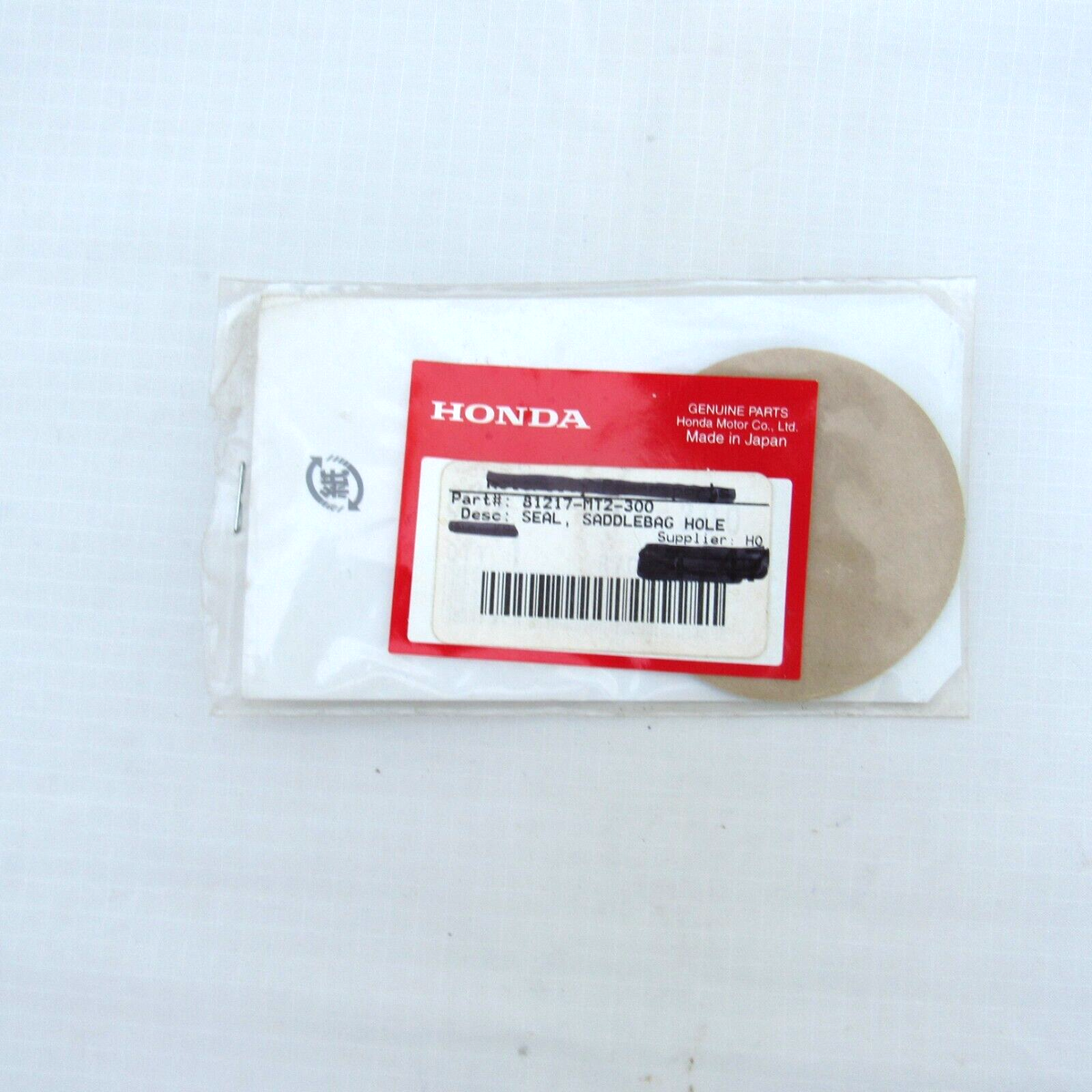 フー Honda OEM Saddlebag Hole Seal 81217-MT2-300 | eBay