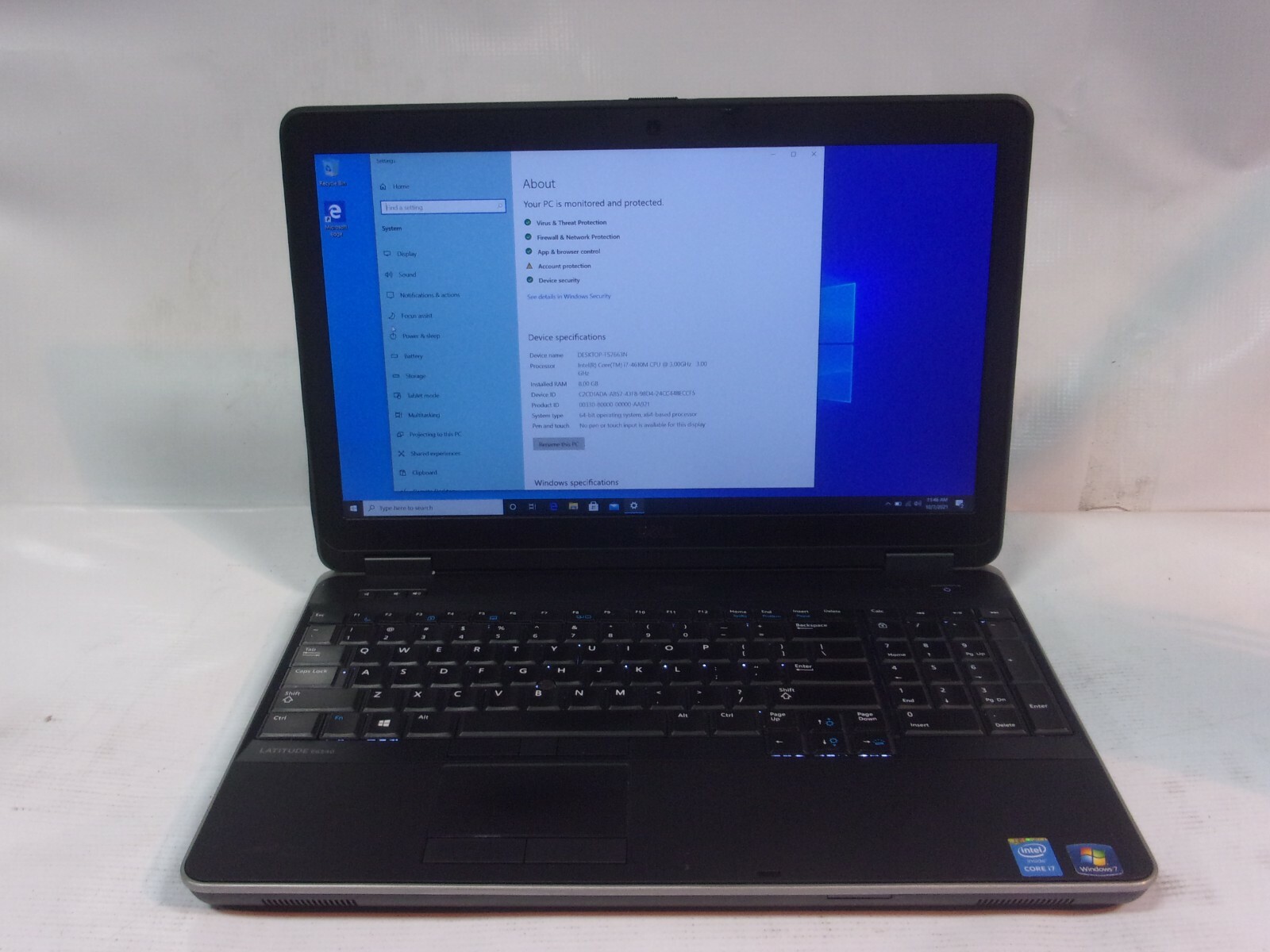Dell Latitude e6540 Intel i5 4th Gen 15.4 8gb Memory 500gb Dell Latitude e6540 Intel i5 4th Gen 15.4 8gb Memory 500gb