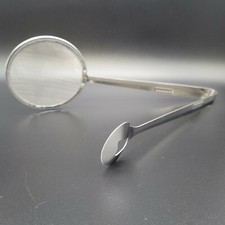 Abtropf Greifer K&uuml;chenzange Abtropffl&auml;che Obstgreifer Keksgreifer Eierheber NEU