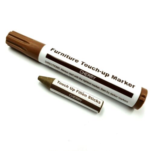 Kit Riparazione Graffi Mobili Marcatori e Riempitivo Ritocco Penna Vernice Ripristino Legno - Foto 4 di 10