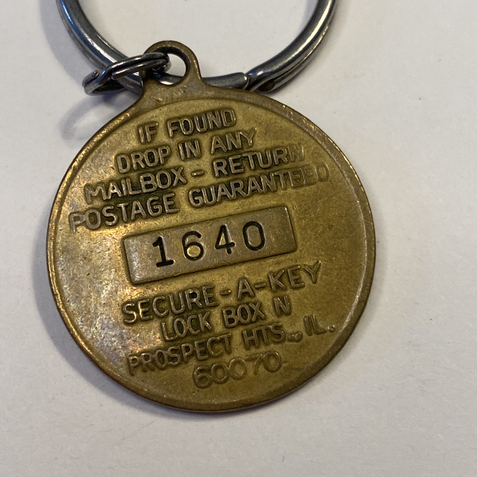 Canon Camera SX Brass Keychain RARE Fob Postage Guaranteed Round
