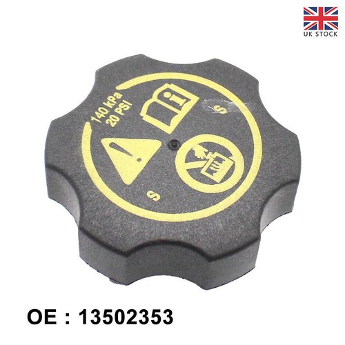 Tank Cap Coolant Expansion Header For Vauxhall Astra Corsa Insignia
