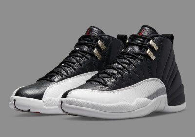 Nike Air Jordan’s 12’s Retro 2022 Playoffs (GradeSchool) 153265-006] Grade School Air Jordan RETRO 12  main image 3