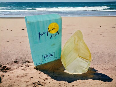 KENZO Mini Perfume EMPTY BOTTLE CA SENT BEAU & Parfum d ete EDT Splash 0.17 oz