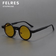 Classic Round Punk Sunglasses Unisex Fashion Outdoor Driving Shade Glasses New