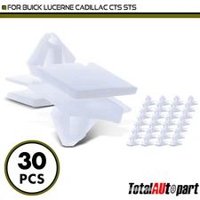 30Pcs Rocker Panel Moulding Clips Retainers for Cadillac CTS STS Buick 3/8 inch