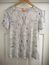TED BAKER Galwo baroque rococo mirror print pattern t-shirt tee top summer 1 8