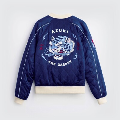 Azuki twin tiger jacket - reversible size XL in-hand ready to ship