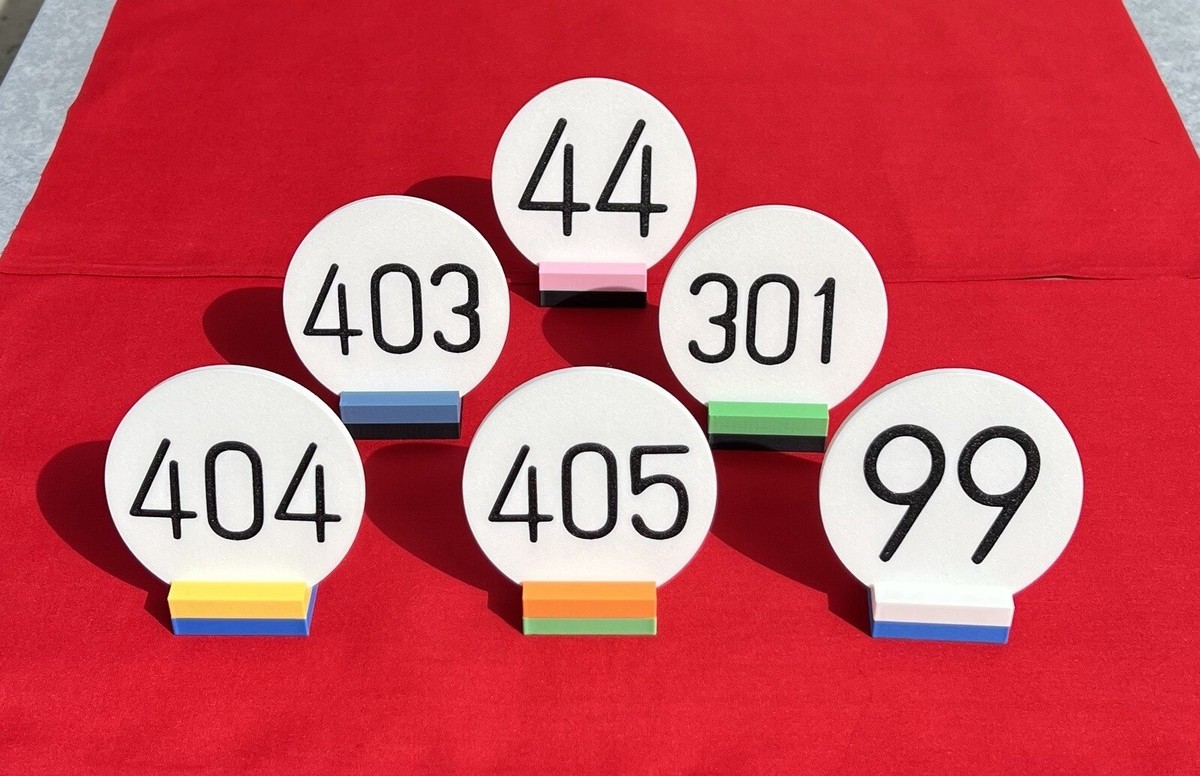 Hunter hunter Pin Badge (44, 99, 405, 404, 403, 301) 3D Printed