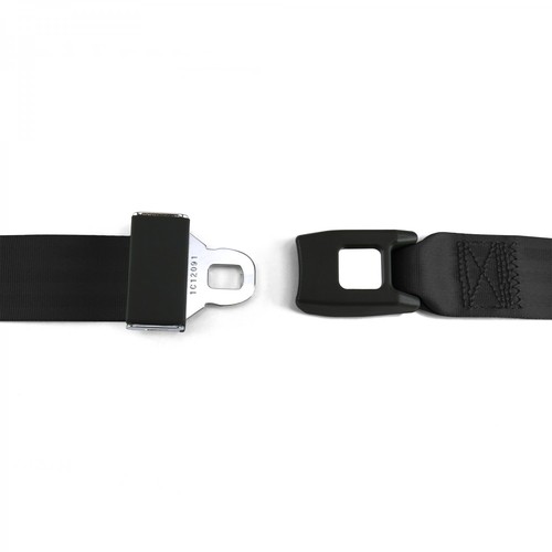 Chevy Truck 1967 - 1972 Standard 2pt BK Retractable Bench Seat Belt Kit - 3 Belt - Picture 2 of 8