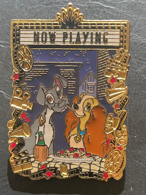 Disney Pin JDS Walt Disney 100th Year Classics Lady & The Tramp LE 5000 PP8804