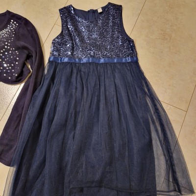 esprit kleid glitzer