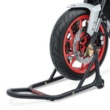 Motorcycle paddock stand ConStands Front black mat