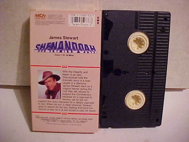 SHENANDOAH (VHS) James Stewart 96895503337| eBay