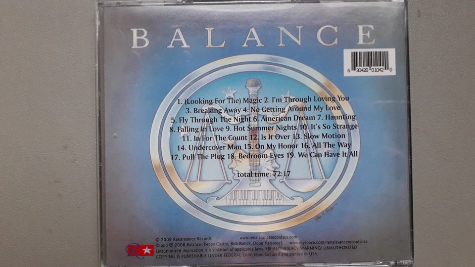 Balance Balance/ In for The Count CD - Bild 2 von 2
