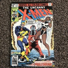 Vintage Marvel X-Men Comic #124 August 1979 Marks On Back Page As Shown Rare