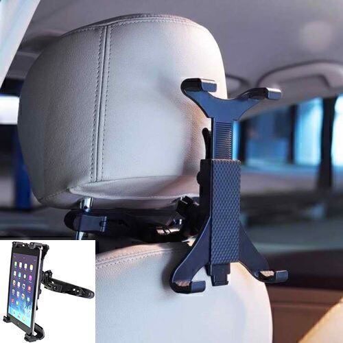 Soporte universal para tablet con montaje en reposacabezas para asiento trasero de coche para teléfonos iPad iPhone GPS - Imagen 1 de 13