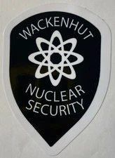 Wackenhut Nuclear Security Private Security Contractors Sticker New D614