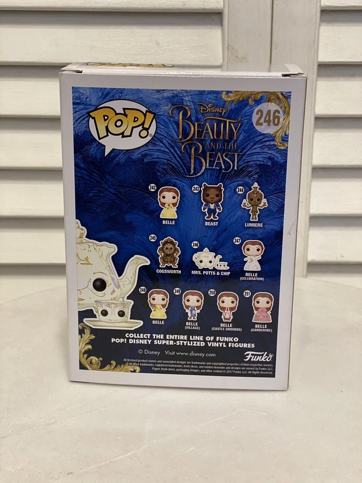 Funko - POP Disney: La Bella y la Bestia - Mrs. Potts & Chip #246 Foto 2 de 4