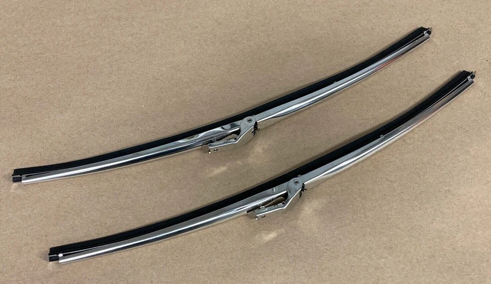 Par de escobillas limpiaparabrisas Studebaker Avanti and Lark - 1351034 - acero inoxidable pulido Foto 2 de 4