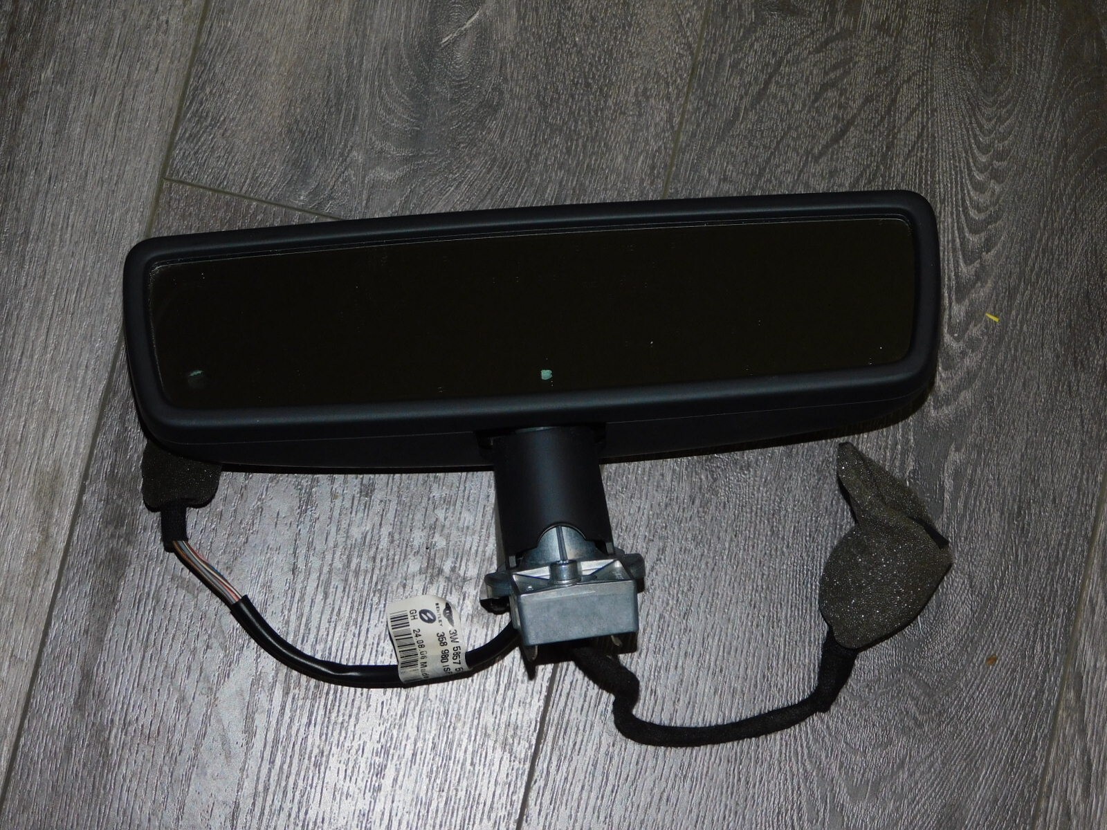 06-12 BENTLEY FLYING SPUR REAR VIEW MIRROR OEM# 3W5 857 511 D