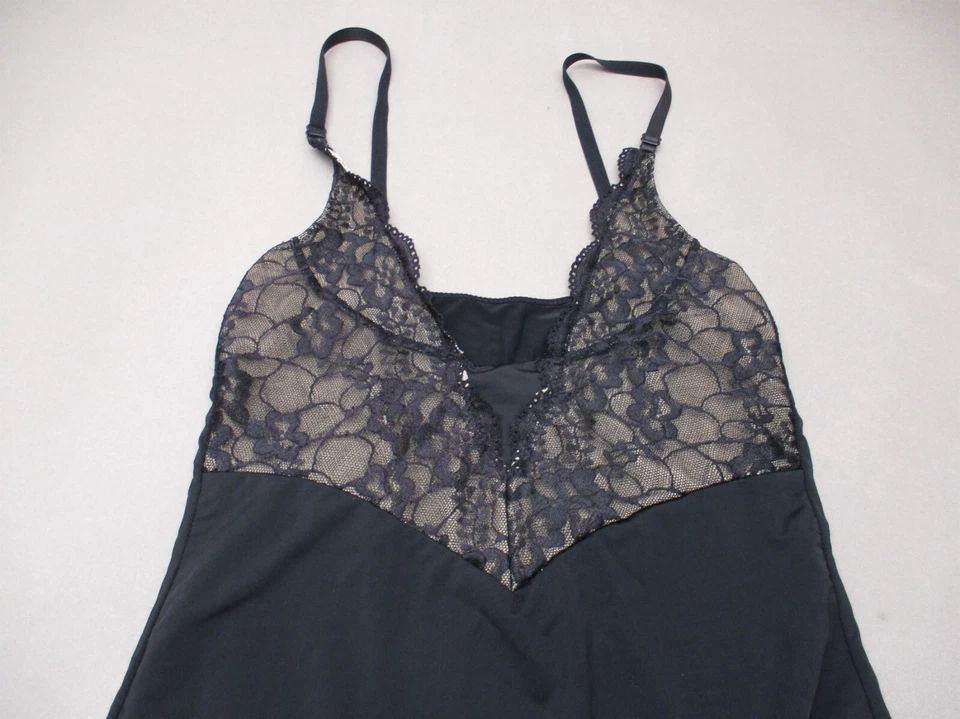 HEAVENLY SHAPEWEAR  Size 1X Womens Black Wireless Unlined Shaping Suit 8L - Image 2 of 4