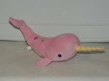Douglas Cuddle Toys Pink Narwhal Small Plush 10&rdquo; Stuffed Animal #1575 - 2018