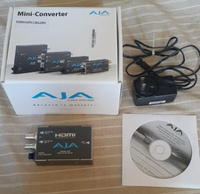 AJA model HA5 HDMI to SDI/HD-SDI Video Production Converter, Box, Power Supply