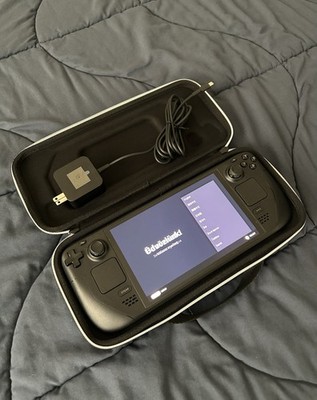 Valve Steam Deck OLED 512GB Black Handheld Console with Case Valve Steam Deck OLED 512GB Black Handheld Console with Case