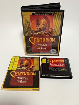 Centurion Defender of Rome Sega Genesis - Tested - CIB with case and manual