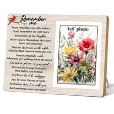 Memorial Gifts Picture Frame,Sympathy Gifts for Loss of Mom Remembrance Memor...