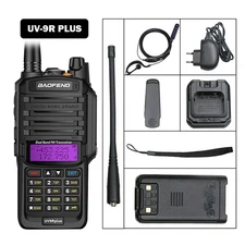 Baofeng UV-9R PLUS VHF UHF Walkie Talkie Dual Band Outdoors 2Way Radio 18W US