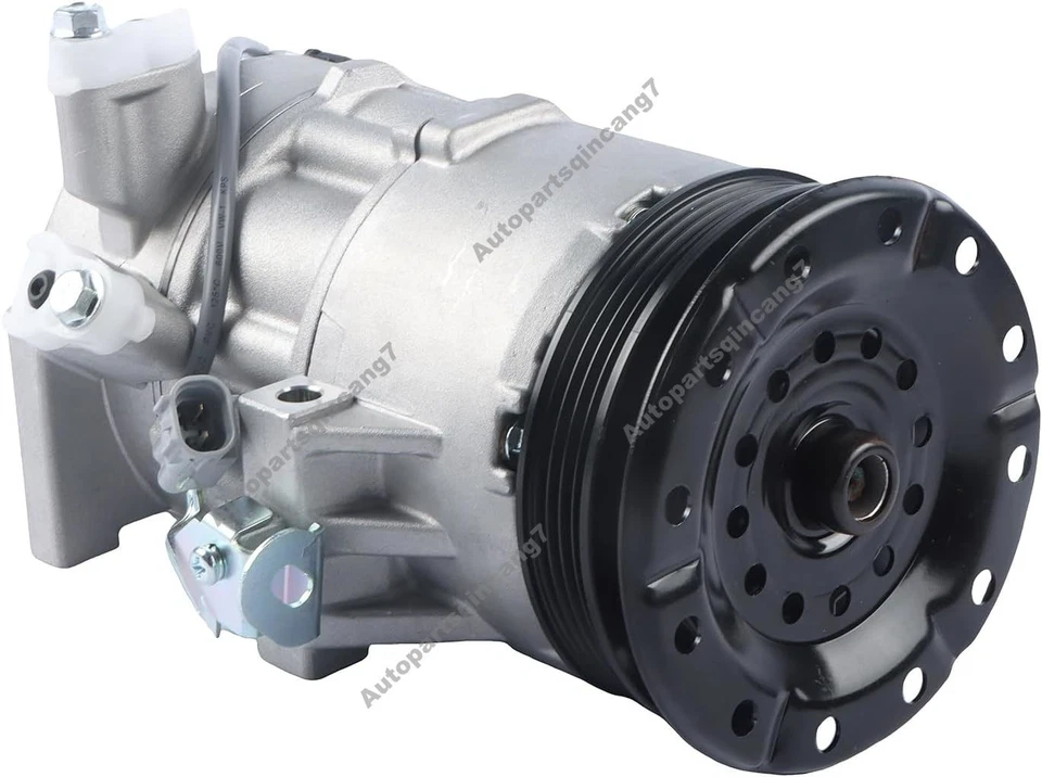 Compresor de aire acondicionado 97701-26010 58187 HS18 para Hyundai Santa Fe 2001-2004 2,4 L Foto 2 de 4