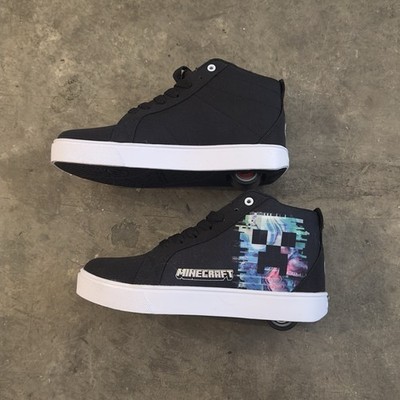 Rare Heelys Minecraft Collab - Racer 20 Mid New