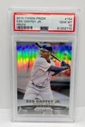 2015 Panini SILVER PRIZM #154 Ken Griffey Jr Seattle Mariners PSA 10 LOW POP