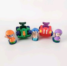 Nick Jr Bubble Guppies Nonny Gil Racer Vehicles Car 2012 Mermaid Figures