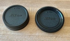 Nikon Rear Lens Cap  Front Camera Body Cap - BF-1B and LF-4 - 3 sets of 2