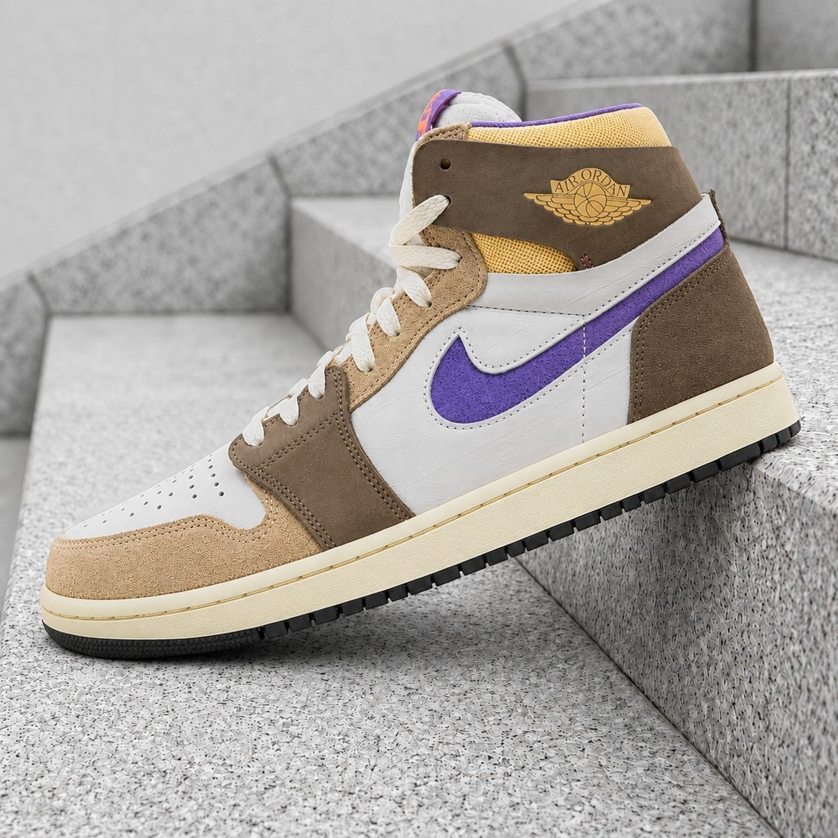 Nike Air Jordan 1 High Zoom CMFT 2 Palomino Berry DV1307-205 Mens