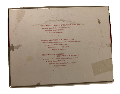 (4) Pimpernel UK Portmeirion Classic Emerald Wood Cork Backed Board Placemats - Picture 4 of 4