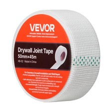 36 Rolls 147.64 ft x 1.97 inch Self-Adhesive Fiberglass Drywall Mesh Tape White