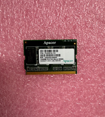 Apacer 256MB PC2700 Micro DIMM 78.83019.110 Vintage DIMM