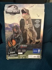 Jurassic World Inflatable T-Rex Costume Boy  s One Size Fits Most