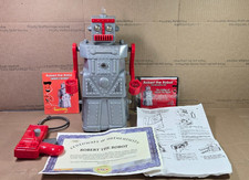 2004 Robert The Robot Complete Set - Ideal Classics Toys - Model 4049 WORKS  