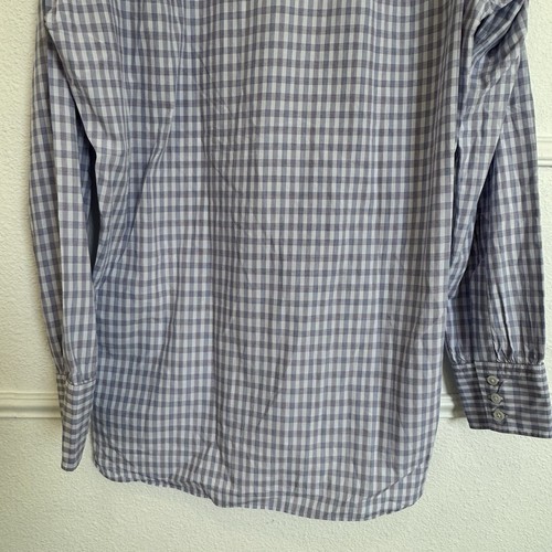 Turnbull & Asser Shirt Mens 15.5 Multicolor Check Luxury Preppy Classic England - Picture 9 of 18