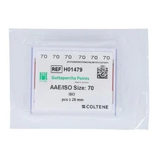 Coltene Whaledent H01479 Hygenic Gutta Percha Points #70 20/Pk