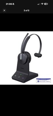 Yealink WH64 Hybrid Mono Teams Wireless Bluetooth Headset 