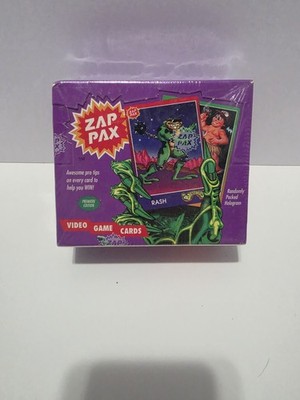VINTAGE! RARE FIND! 1992 Zap Pax Video Game Premiere Edition Unopened Sealed.
