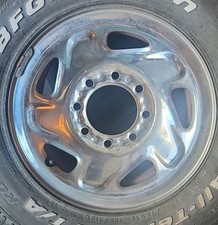 Wheel 16x6-12 Steel 8 Lug 5 Slot Chrome Fits 98-03 Dodge 1500 Van 554190