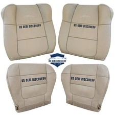 2001 2002 03 Ford F-150 Lariat Crew Cab Full Front Leather Seat Cover Cover Tan