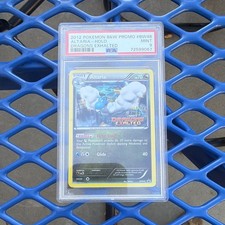 Pokemon 2012 Dragons Exalted Altaria BW48 Promo Holo PSA 9 English